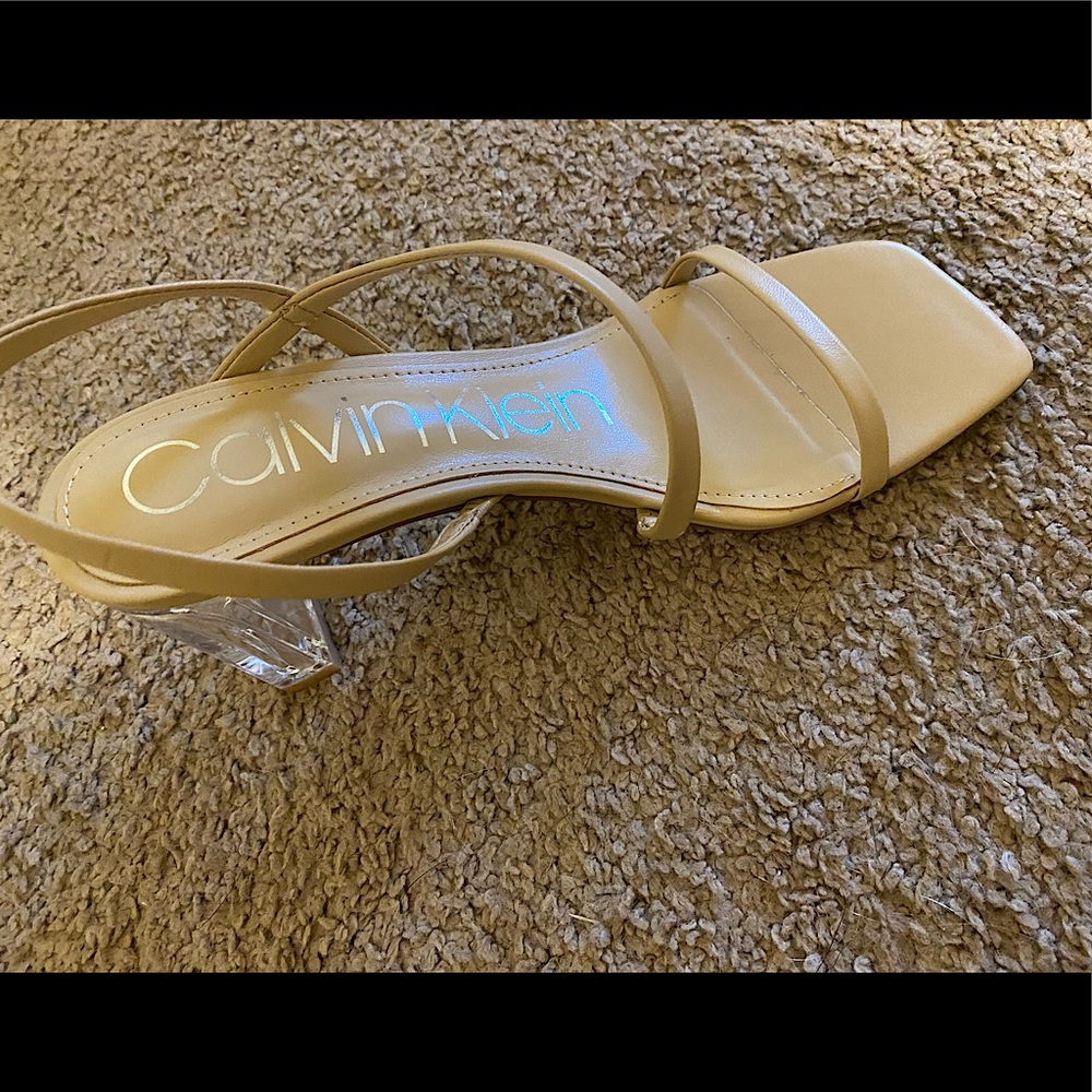 Calvin Klein Nude Idina Heel